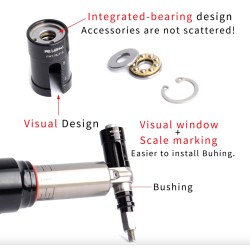 RISC Kit de demontare și instalare bucșă amortizor KROXNE - 3  