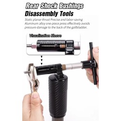 Namestite in odstranite puše ali vtisnjene ležaje proizvajalca Lebycle iz aluminija in kovine KROXNE - 4  