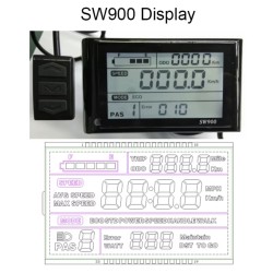 Sähköpyörän muunnossarjan ohjain 48v 1000w moottori 26, 27,5 ja 29" KROXNE - 4  