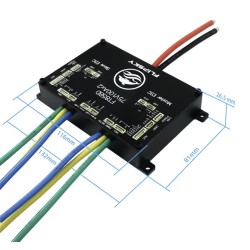 Flipsky FT85bd ESC krmilnik z aluminijastim ohišjem za električno rolko, kolo, skuter ali motorno kolo KROXNE - 4  