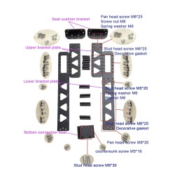 Sete for Dualtron Thunder, Ultra, Victor DT2 DT3 Achilleus Compact scooter Minimotors - 6  