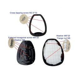 Säte för Dualtron Thunder, Ultra, Victor DT2 DT3 Achilleus Compact skoter Minimotors - 8  