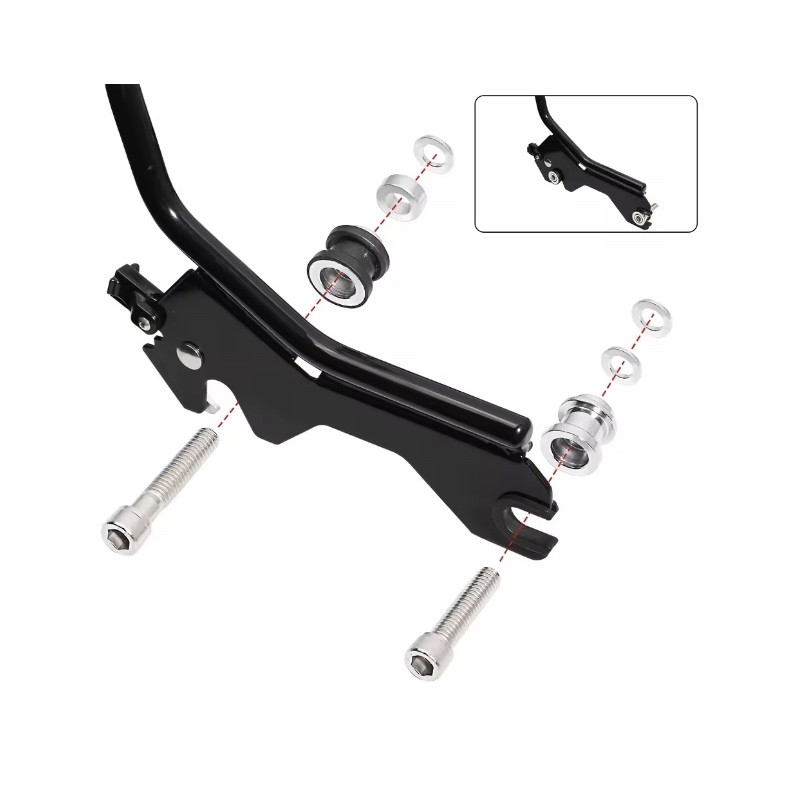 Abnehmbares Docking-Kit für Harley Street Bob FXBB Deluxe Heritage Deluxe Softail 2018-2024 KROXNE - 1  