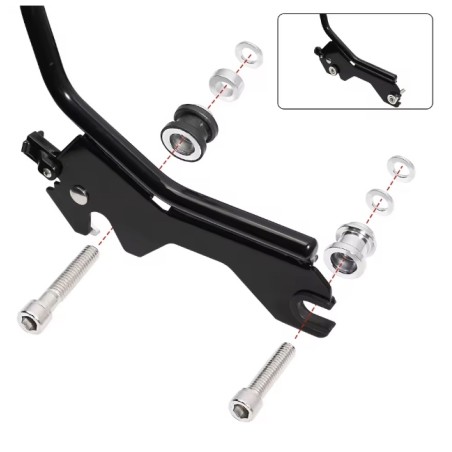 Nuimamas prijungimo rinkinys, skirtas Harley Street Bob FXBB Deluxe Heritage Deluxe Softail 2018–2024 m. KROXNE - 1  