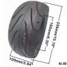 Anvelopă tubeless fără cameră de aer pentru Kaabo Wolf Warrior Nami Burn-e Dualtron Thunder 2/Ultra 100/55-6.5  - 10  