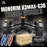 Monorim X3 priekinė pakaba su dviem ratais Ninebot Max G30 & panašiems paspirtukams – Atsarginė dalis & amortizatorius Monorim -