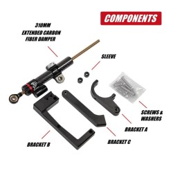Amortecedor de direção para Ausom DT2 Pro, L2, L2 Max, Kugoo F3 Plus & similares, estabilidade, segurança  - 7  