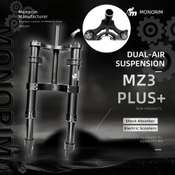 Vordere Federung Monorim MZ3 Plus Dual Air fuer Segway ZT3 mehr Komfort  - 6  