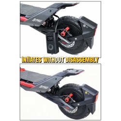 Vozdushnyy amortizator Monorim MZR3 Pro dlya elektrosamokata Segway ZT3 145mm i 165mm  - 4  