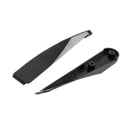 Capa protetora da forquilha traseira patinete HX X7 HX X8 compatível resistente  - 1  