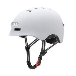 Helm mit Front- und Rücklicht - Akku.  - 3 


 