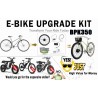 Kit Monorim BPK350 motor 380w - bateria incluída para bicicleta elétrica  - 22 Kit de potência para bicicleta elétrica Monorim B