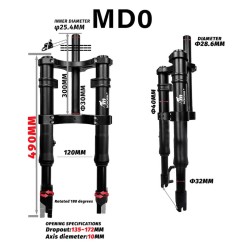 Voorvering Monorim MD0 Coil Spring 490mm x 165mm  - 2 
Compatibel: Monorim MD0 Coil Spring 490mm x 165mm voor compatibele builds
