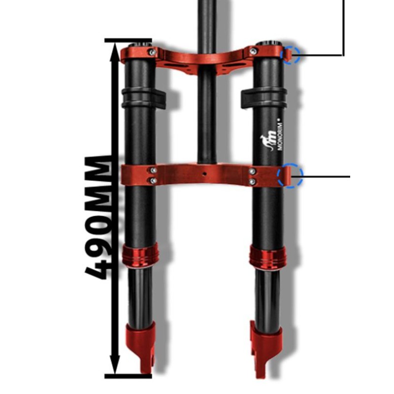 Predno okachvane Monorim MD0 Dual Air Version 490mm x 165mm  - 2 
Savmestimost: za konfiguratsii s razmer 490mm x 165mm (provere