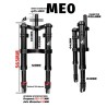 Etujousitus Monorim ME0 Coil spring version 565mm x 165mm  - 1 
Sopivuus: ME0 Coil Spring 565mm x 165mm yhteensopiviin kiinnityk