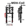 Suspensao dianteira Monorim MD0 Coil Spring 490mm x 165mm  - 15 
Compatibilidade: Monorim MD0 Coil Spring 490mm x 165mm para mon