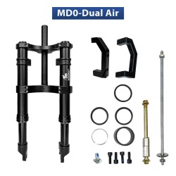 Suspensao dianteira Monorim MD0 Dual Air Version 490mm x 165mm  - 8 
Compatibilidade: indicada para montagens com medida 490mm x