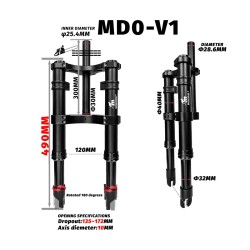 Predno okachvane Monorim MD0-V1 za Xiaomi M365/Pro  - 11 
Suvmestimost: Monorim MD0-V1 za Xiaomi M365/Pro i suvmestimi modeli.
S
