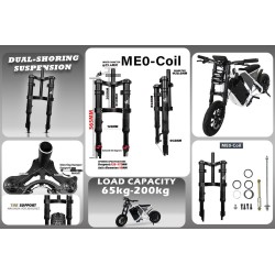 Forgaffel affjedring Monorim ME0 Coil spring version 565mm x 165mm  - 13 
Passer: ME0 Coil Spring 565mm x 165mm til kompatible b