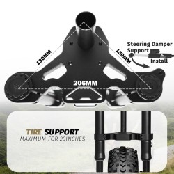 Framsuspension Monorim MD206 Dual Air version 490mm x 206mm  - 10 
Passform: MD206 Dual Air 490mm x 206mm for kompatibla fasten.