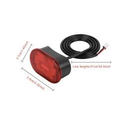 Rear light for Xiaomi 5, 5 Pro and 5 Max | LED safety scooter  - 6  