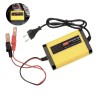 12V 2A batterilader for blybatterier 7Ah 12Ah 14Ah 20Ah  - 1 Hovedfunksjoner

Digital LCD-skjerm som viser spenning (V), strom (