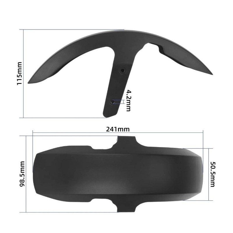Guardabarros delantero para patinete Xiaomi 5 y Xiaomi 5 Pro  - 1  