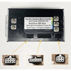 Kit controlador motor sem escovas onda sinusoidal 48V 84V 50A 3000W com acelerador e display  - 14 Lista de produtos

Controlado
