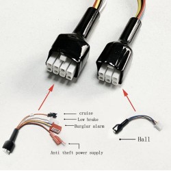 Brushless sine wave motor controller kit 48V 84V 50A 3000W with throttle and display  - 16 Product list

50A controller + 1 thro