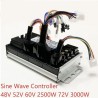 Sinusoidalen brushless motor kontroler kit 48V 84V 50A 3000W s gaz i displei  - 19 Spisak produkti

Kontroler 50A + 1 gaz + 1 LC