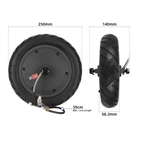 Motore per monopattino Xiaomi 5 compatibile, ricambio ad alta coppia  - 1 Compatibilità chiara: pensato per monopattino Xiaomi 5
