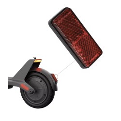 Achterspatbord reflector voor Xiaomi 4 Lite 2nd Gen e-step  - 1 Compatibiliteit: past op het achterspatbord van Xiaomi 4 Lite 2n