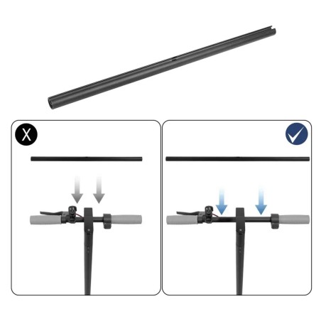 Szeles kormany 52cm Xiaomi M365 Pro Essential 1S-hez  - 9 
Alkalmassag: 52cm kormany Xiaomi M365, Pro, Essential, 1S vagy hasonl