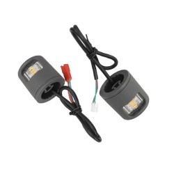 Luci LED intermittenti per monopattino Xiaomi 4 Lite 2nd o simile, kit segnalazione e sicurezza  - 2 Compatibile con Xiaomi 4 Li