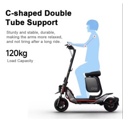 Banco com mala 10L para Segway E3, E3 Pro, F3, ZT3 Pro e similares  - 2 
Compatibilidade: banco com mala 10L para Segway E3, E3 