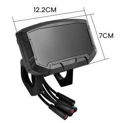 Pantalla display para patinete iScooter iX3 Kamikaze K1 K1 Plus ZWHEEL ZWOLF, repuesto compatible  - 1 
Pantalla display de repu