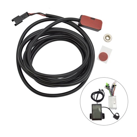 Cable sensor de freno hidraúlico de 1.7 metros de longitud para bicicleta eléctrica o vehículo similar  - 1  