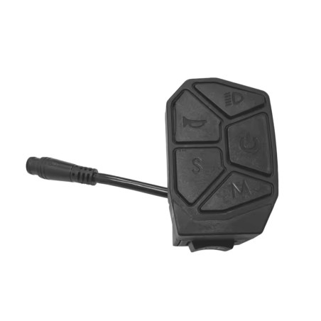 Button panel for Kamikaze K1/K1 Plus scooter or similar - parts and spares  - 1 Compatibility focused on Kamikaze K1/K1 Plus sco