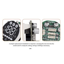 Panneau de controle ou ecran display pour trottinette Xiaomi Electric Scooter Elite, compteur tableau de bord  - 7 
Compatibilit