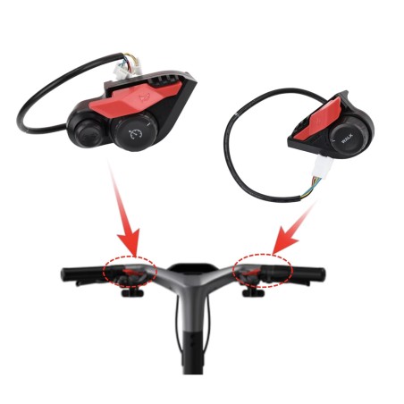 Botonera e interruptores izquierda o derecha para Segway GT1, GT2 o similar Segway - Ninebot - 1 Compatible como recambio de bot