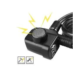 Lucchetti con allarme ad alta sensibilità - potenza sonora superiore a 100 decibel. Chiave, telecomando o app mobile Wan - 4 
Pr