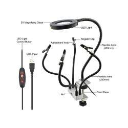 Hitsausjalusta suurennuslasilla  - 2  