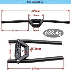 90 degree foldable aluminum handlebar  - 2 90 degree foldable aluminum handlebar
Easy fold handlebar to a 90 degree angle
Instal