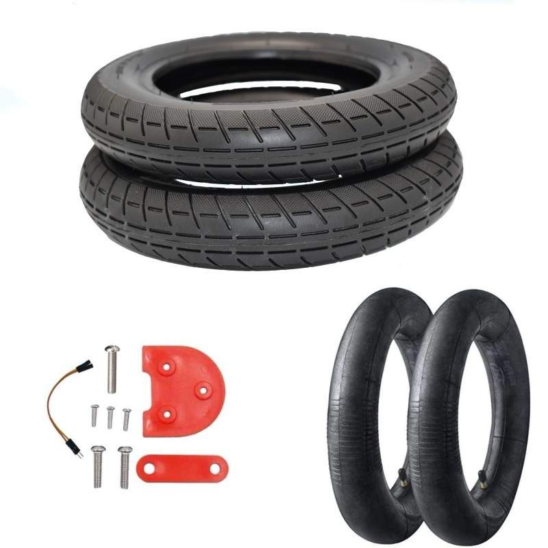 10 tommer Emove-mærkehjulsæt til Xiaomi PRO Sort - Rød - Hvid  - 3  