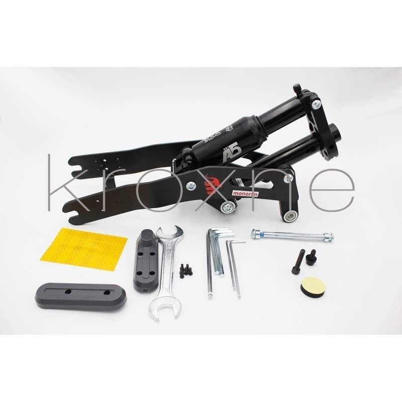 Monorim V4 MX - Suspensión delantera para Ninebot Max G30, G30D, G30P, G30LE, G30LP - Monorim - 11 
Suspensión Monorim V4 MX par