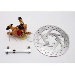 Gold xTech complete remkit voor Xiaomi M365, 1S, Essential, Pro2 of M365 Pro. ZOOM xTech - 4 Gold xTech complete remkit voor Xia