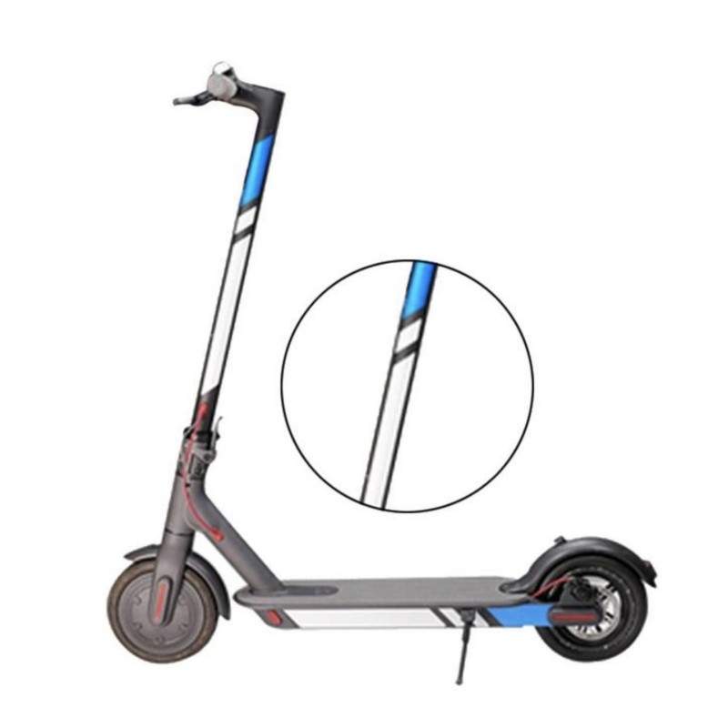 Autocolante reflectorizante pentru șasiu Xiaomi M365, 1S, Pro2, M365 Pro și Essential Xiaomi - 12 Autocolante reflectorizante pe