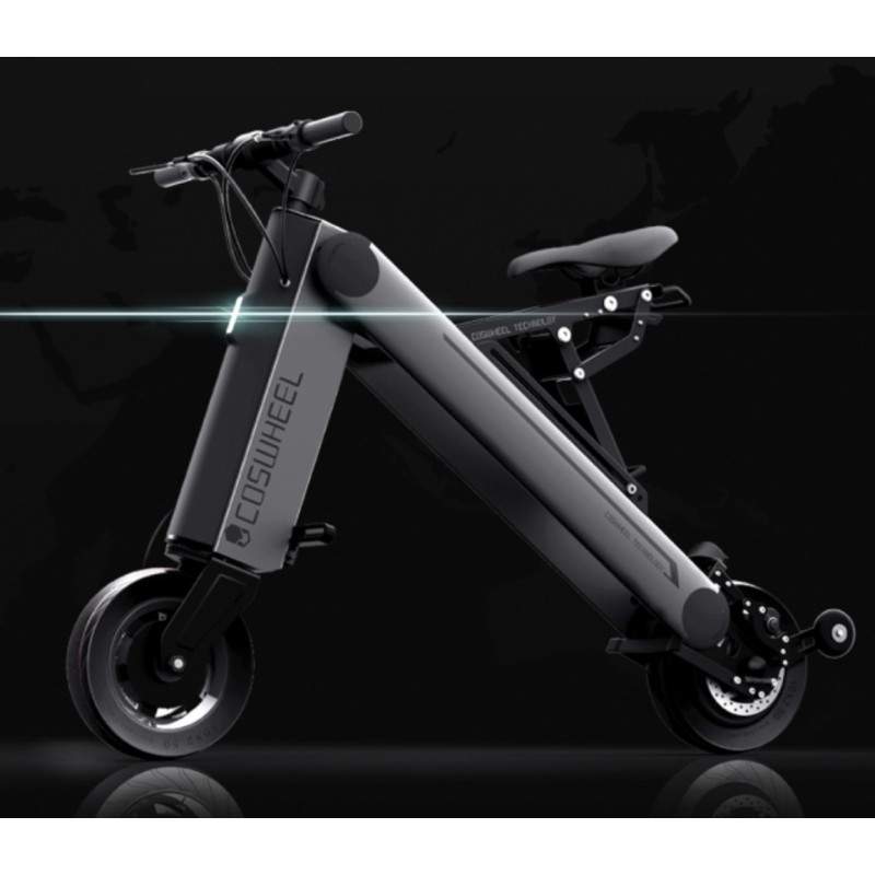 Coswheel A-One X e A-One X PRO - variam de 30 a 40km. Coswheel - 1 Bateria Coswheel A-ONE X - 8.7ahVelocidade: até 30km / hAuton