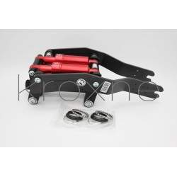 Monorim DM - dvojitý tlumič nárazů - přední odpružení pro elektrické skútry Xiaomi Monorim - 7 

Součástí balení:
- Odpružení Mo