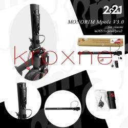 Monorim mPole V3.0 mast - forbedret og forsterket foldesystem med integrert hengelås Monorim - 2 Forbedret og forsterket foldesy